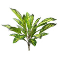 Artificial evergreen bunch plant for indoor decoration