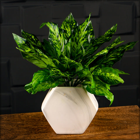 Faux green bunch leaves for stylish event arrangements