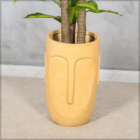 Artistic face design planter