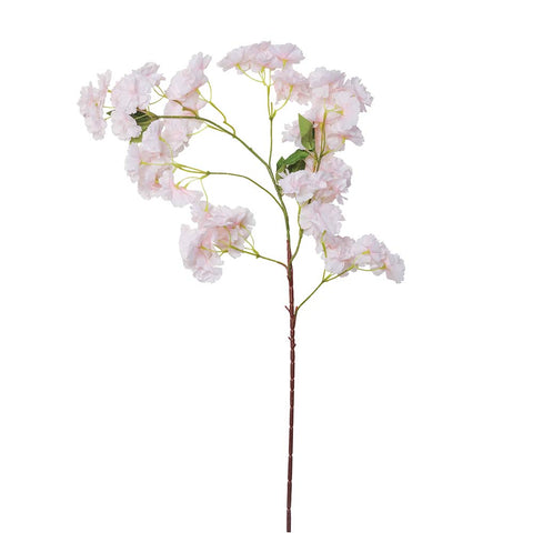 Pink Artificial Cherry Blossom Stem