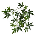 Decorative artificial Canada leaves