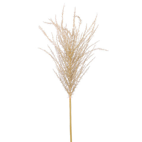 Artificial Silver Grass Flower Stem