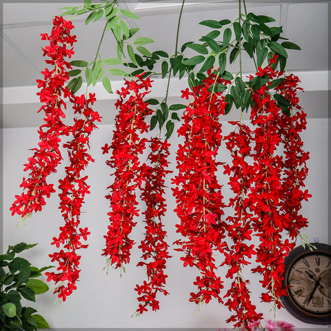 2pcs Artificial Hanging Jasmine Flower