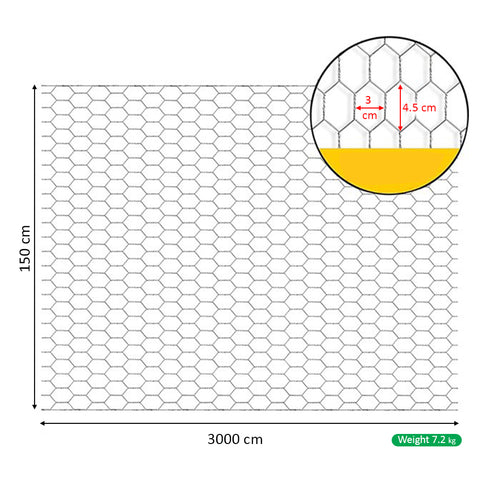 Galvanized Chicken Wire Mesh