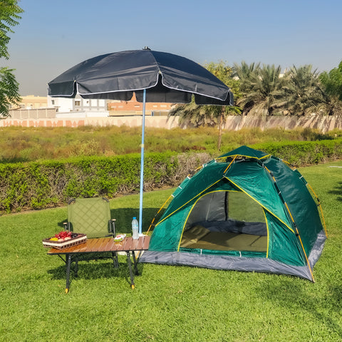 Green Portable Pop-up Camping Tent