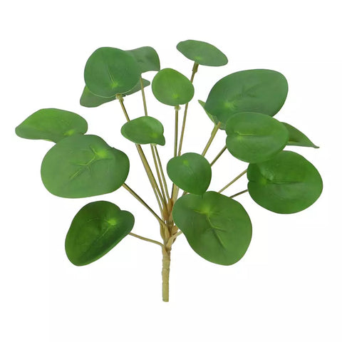 Artificial Chinese Money Plant for Interior Decoration