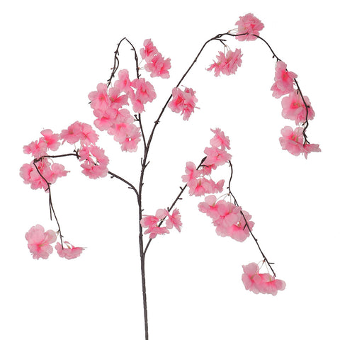 2pcs Artificial Hanging Sakura Flower Stem