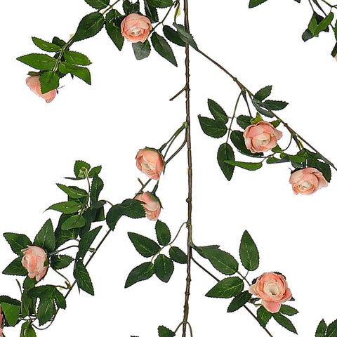 Artificial Hanging Vine Mini Peony Flowers