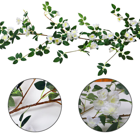 Realistic artificial cherry vine for event decor