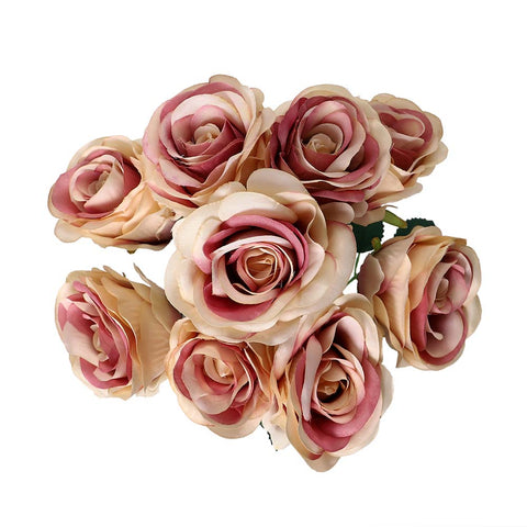 Artificial Silk Rose Flowers