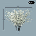 Lifelike white twigs for adding texture to home decor