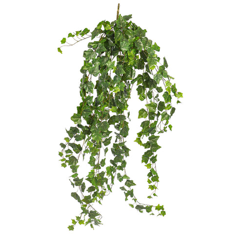 Artificial hanging ivy bunch leaves