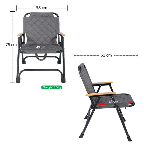 Lightweight Portable Canvas Camping Chair