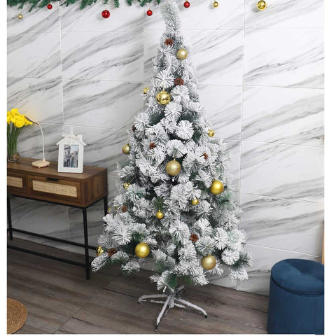 Artificial Snow Frosted X-Mas Tree