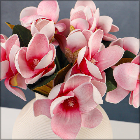 2bunches Artificial Magnolia Flowers in Bunch