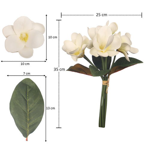 2bunches Artificial Magnolia Flowers in Bunch