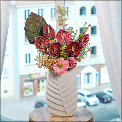 Artificial Mini Anthurium Flower