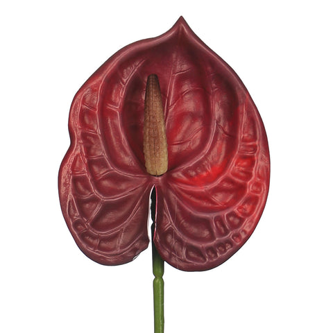 6pcs Artificial Mini Anthurium Flower