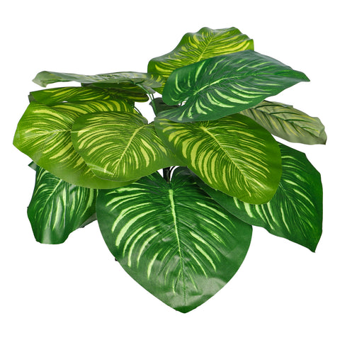 Artificial mini calathea plant