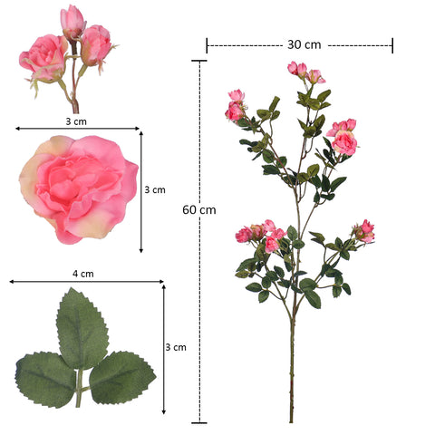 Artificial Mini Rose Flower Stem