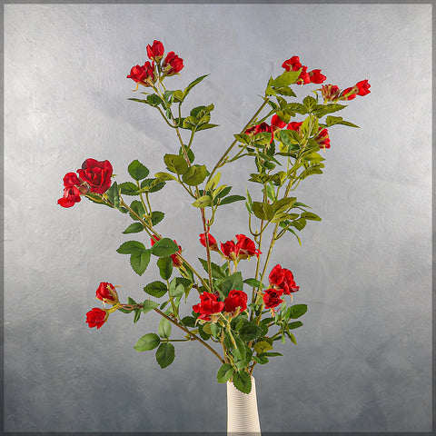 Artificial Mini Rose Flower Stem