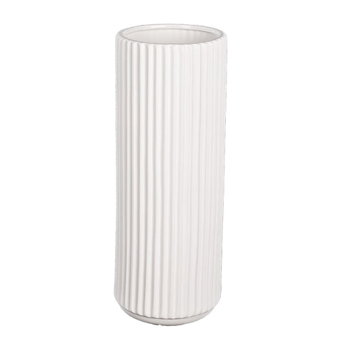 Simple and elegant Nordic white ceramic vase