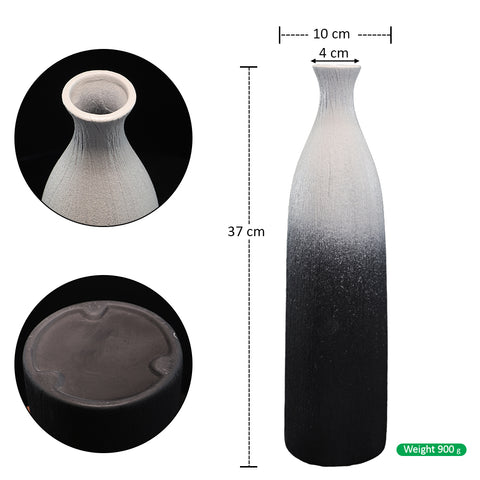 Elegant tall ceramic vase for living room styling