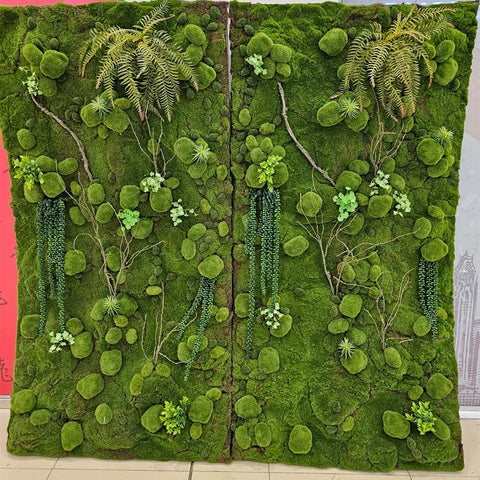 Moss Carpet Wall Decoration