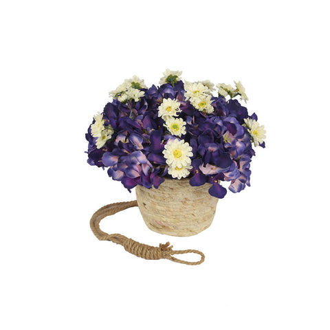 1 Head Artificial Hydrangea Silk Flowers