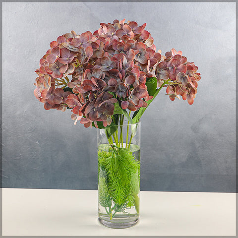 2bunches Nearly Natural 3D Hydrangea Flower