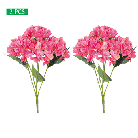 2bunches Nearly Natural 3D Hydrangea Flower