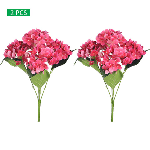 2bunches Nearly Natural 3D Hydrangea Flower