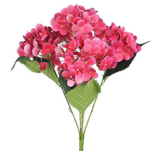 2bunches Nearly Natural 3D Hydrangea Flower