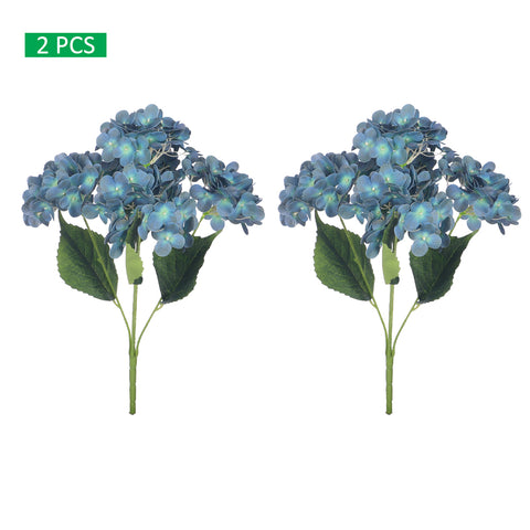 2bunches Nearly Natural 3D Hydrangea Flower