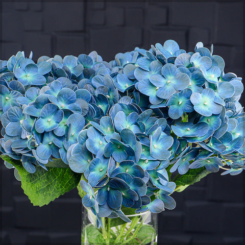 2bunches Nearly Natural 3D Hydrangea Flower