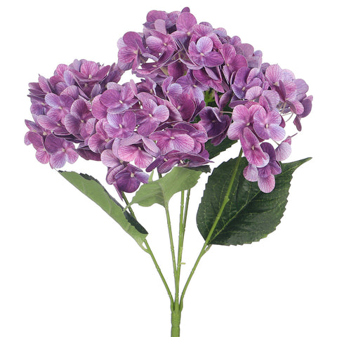 2bunches Nearly Natural 3D Hydrangea Flower