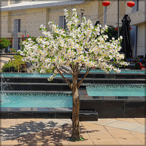 Tall artificial cherry blossom branches for elegant decor