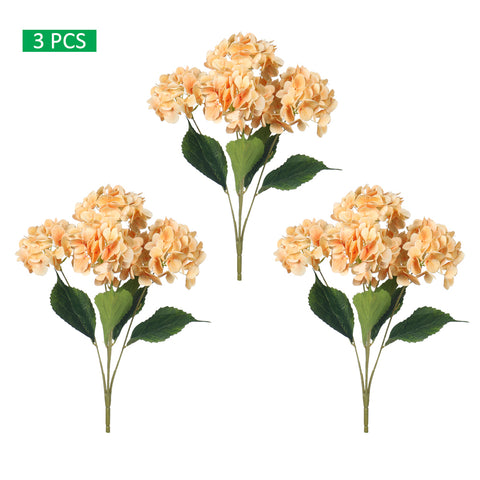 3 pcs Nearly Natural Hydrangea Flower