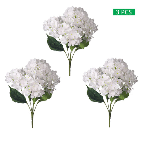 3 pcs Nearly Natural Hydrangea Flower