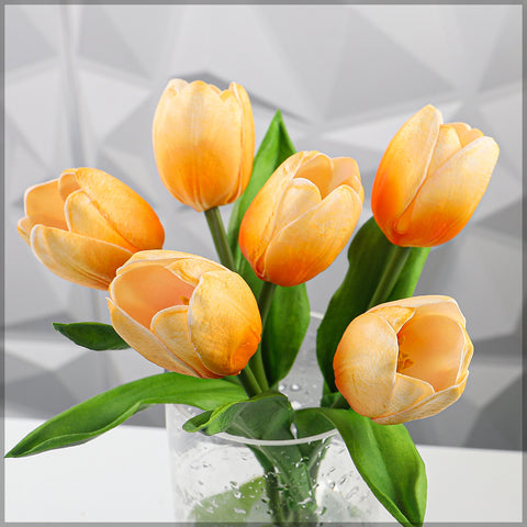 Natural Look Artificial Tulips