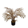 Golden Artificial Palm Plant 55cm high