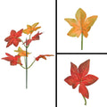 Faux maple leaf bush for vases and indoor arrangements