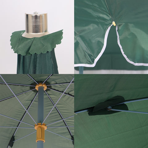 Outdoor Umbrella with Plastic Base