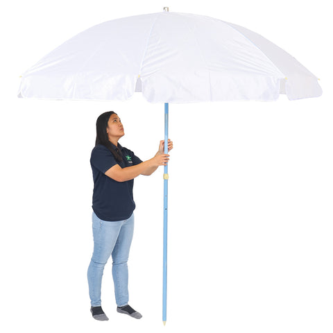 Outdoor Umbrella with Plastic Base