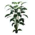 Large artificial peace lily plant for living room décor