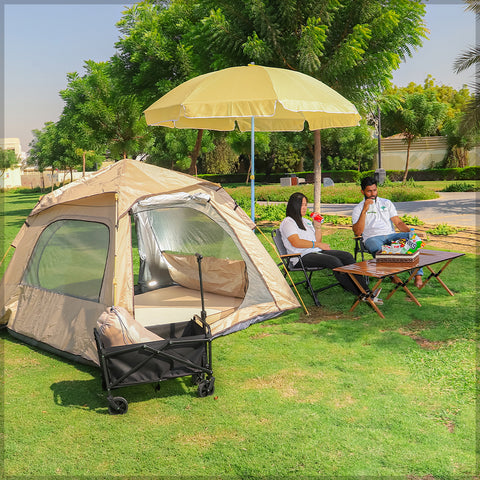 Pop up Camping Tent with Awning