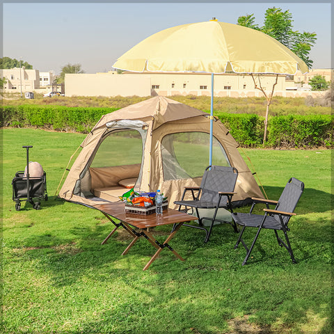 Pop up Camping Tent with Awning