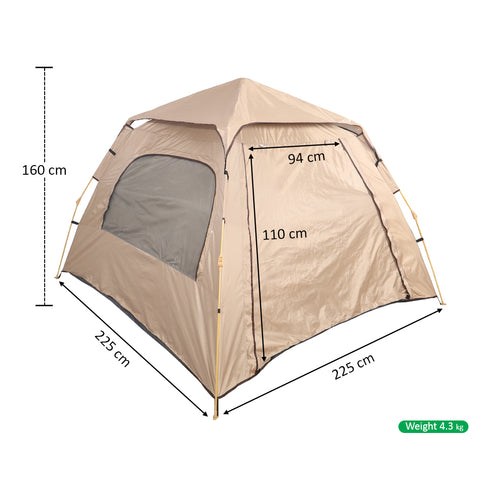 Pop up Camping Tent with Awning