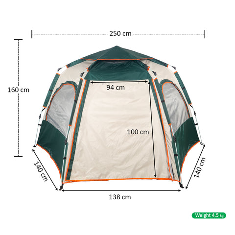 Pop-up Camping Tent with Carry Bag