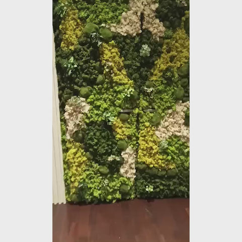 Preserved Moss Door Decoration